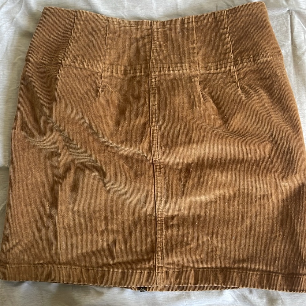 WILD FABLE CORDUROY BROWN SKIRT